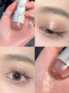 Cappuvini Starry Liquid Eyeshadow & Highlighter | 6 Rose-Toned Shades | Long-Lasting Glow 4 g