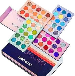 BLUSHIS Eyeshadow 60Color Mattes And Shimmers High Pigmented Color Board Palette 60 g
