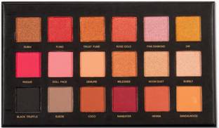 Kreelax 18 Shades of Shimmer and Matte Eyeshadow Palette 18 g