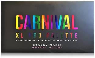 angelie Carnival III Love Tahiti Eyeshadow Palette Multicolour Semi Matte Finish 30 ml
