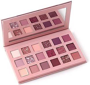 DREAM BELLA Nude Edition Eyeshadow 18 Color Palette, Shimmer and Matte Finish 1 g