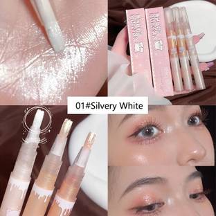 DAIMANPU Korean Eye Shadow Glitter, Pearly High Shine, Face and Body, Liquid Shimmer 5 ml