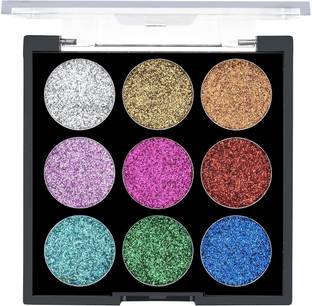 DARVING 9 color glitter eyeshadow high sparkle glitter makeup eyeshadow 7.65 ml