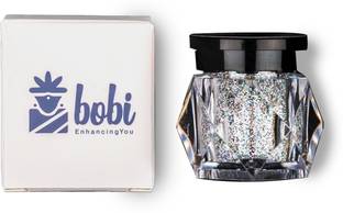 bobi Iridescent Silver Loose Holographic Glitter Eyeshadow 20 g