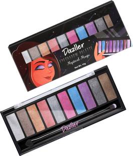 Dazller Eyeshadow Mystical Magic 10 in 1 Palette, Velvety Texture, Deep Pigments, 10 g