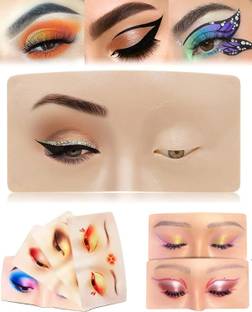 ZIRAK Practice Skin Board,for Eye Makeup Practice for Beginner Makeup Artist 200 g