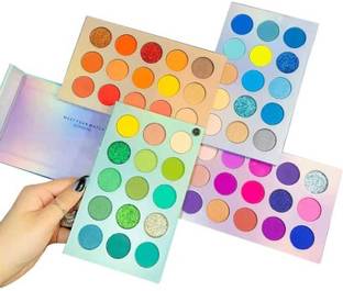 GLOW IT Eyeshadow 60Color Mattes And Shimmers High Pigmented Color Board Palette 80 g