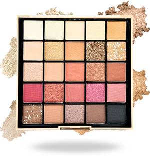 A1 Cosmatic 25 Shades Of multi Eyeshdow Platte glitter waterproof Longlasting 55g 55 g