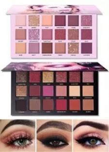 ILLUSKIN Professional Eye Shadow For Girls - New Nude and Rose Gold Edition 80 g