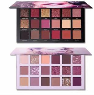 Love Nature Huda Professional Professional 36 Colors Combo Matte Shimmer EyeShadow Palette Rose Gold + 72 g