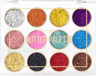 MARS 12 Shade Ultra Pigmented Glitter Eyeshadow Palette 12 g