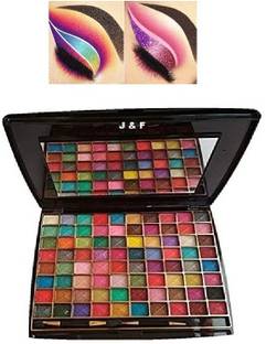 J & F Hinshitshu Long Lasting 80 Colors Eyeshadow Palette 39.6 g