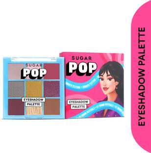 SUGAR POP Eyeshadow Palette 01 Warm Neutrals - Super pigmented | Easy to blend & build 10.8 g