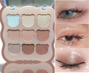 GULGLOW99 Korean Eye Glitter Makeup 9 colors high pigment eyeshadow 12 g
