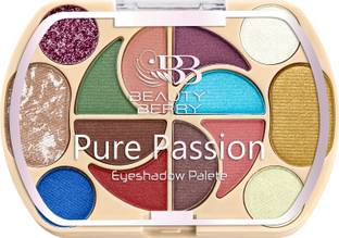 Beauty Berry Pure Passion Eyeshadow Palette & Makeup Kit with Highlighter, Compact & Lipstick 27 g