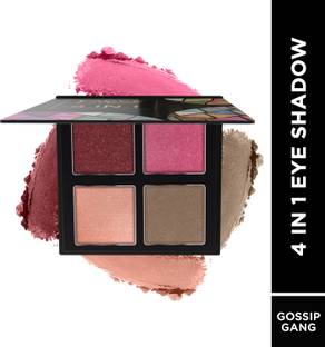 FACES CANADA 4 IN 1 Eyeshadow Palette I Vitamin E| Shimmer| Satin Matte Finish| 4.8 g