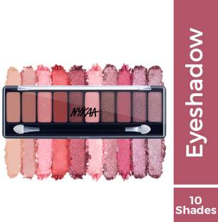 NYKAA Eyes On Me 10-in-1 Eyeshadow Palette Sundowner Stunner (12g) 12 g