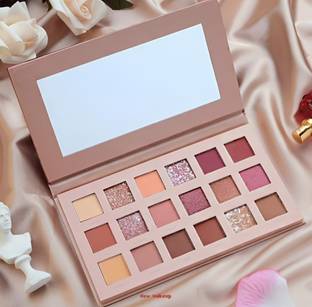 we ensign NEXT EDITION 18 Color Matte + Shimmer Nude EyeShadow Eye Shadow Palette 18 g