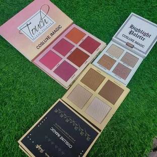 COSLUXE IMAGIC contour palette +highlighter palette +touch blush palette 50 g