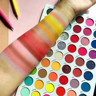 Yelfo Presents 54 Color LaCatrina Delanci Palette Matte, Shimmer 280 g