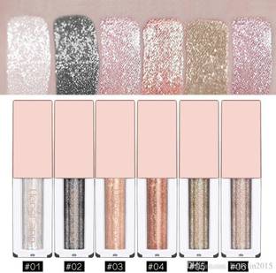 IMagic Metallic Liquid Eye Shadow HENG FANG Pack of 6 4 ml