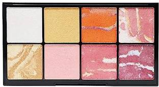INDIANA HUDA HD PRO, Ultra Glow Multicolor Baked Highlighter, Multicolor Palette 16 g