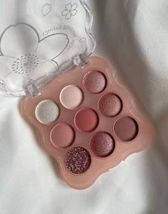 Emijun 9 Eyeshadow Matte Shimmer Finish Eyeshadow pallate 13 g