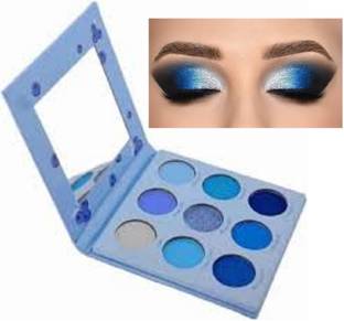 Luipui 9 Color Pocket Eyeshadow Palette Matte Finish 9 g