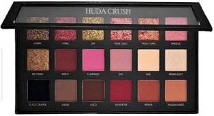 HUDA CRUSH Beauty Rose Gold Remastered Edition 18 Color eyeshadow palette Shimmery 18 g