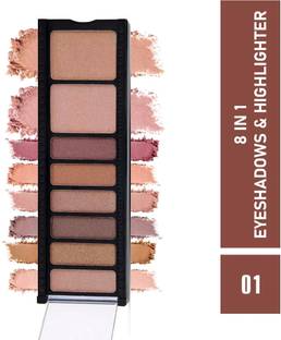 INDIANA HUDA ML 8In1 Eyeshadow & Highlighter Palette Mk-21(01) 12 g