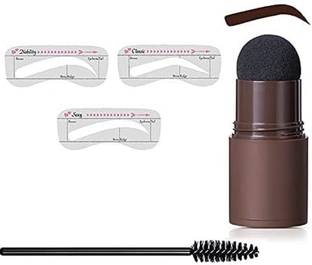 Topfinder Eyebrow Stamp Shaping Kit, One Step Brow Stamp Waterproof Hairline Brow Stamp