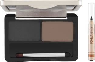 MARS 3 In 1 Eyebrow Powder Palette and Eye Pencile With Brush 6.2 g