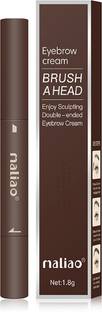 maliao Eyebrow Brush Head Sculpting Double-Ended Eyebrow Cream 1.8 g