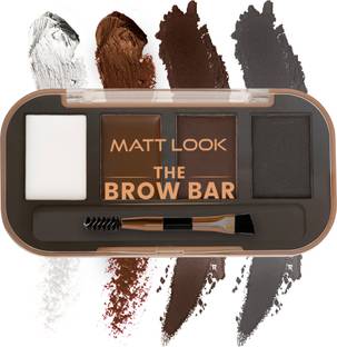 MATTLOOK The Brow Bar Eyebrow Enhancer Palette Easily blendable Dual-ended applicator 8 g