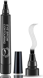 tanvi27 Liquid Pen Black,4 Micro-Fork Tip,Waterproof,Smudge-Proof & Long-Lasting