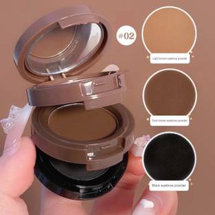 GULGLOW99 3 Color Platte Three-Layer Eyebrow Powder 3In1 All-In-One Platte Hairline Powder 4.5 g