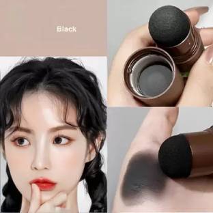 Emijun Hairline Powder Hairline Shadow Powder Stick Waterproof Hair Root , BLACK 10 g