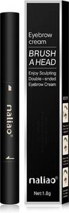 maliao Eyebrow Brush Head Sculpting Double-Ended Eyebrow Cream 1.8 g