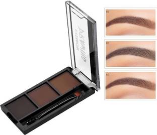 Arcanuy Eyebrow Powder Cake with brush Brow Palette Eyebrow Enhancer Waterproof 7.2 g