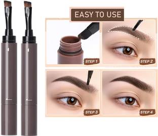 tanvi27 New Eyebrow Cream Non-smudge Medium Brown Setting Dye Brows Pen 3.6 g