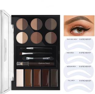 My Colors All in One Eyebrow Makeup Palette Set-12 Color Eyebrow Powders,5 Color Eyebrow 250 g