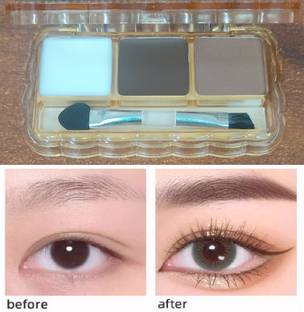MYEONG The Brow Addition Eyebrow Enhancer Waterproof Sweat-Proof Long lasting Palette 3 g