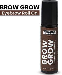 Studd Muffyn Brow Grow | Eyebrow Roll On Serum | Powered by Turmeric Root Extract | 10 ml