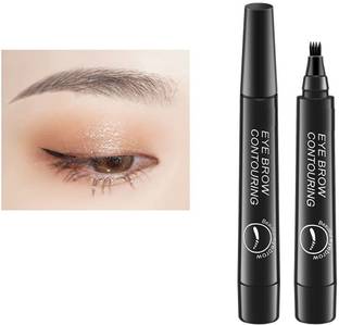 manasona 3D Waterproof Microblading Eyebrow Pen, 4 Tip