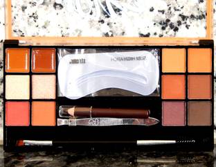 S.F.R. COLOR Eyebrow makeup kit with eyebrow stencil,eyeshadow,cream eyebrow,brown eyebrow 8 g