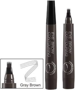 Neycare matte eyebrow filer pen 4 tip look easy to use pack of 1 2.5 g