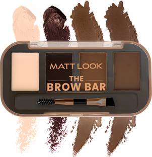 MATTLOOK The Brow Bar Eyebrow Enhancer Palette Easily blendable Dual-ended applicator 8 g