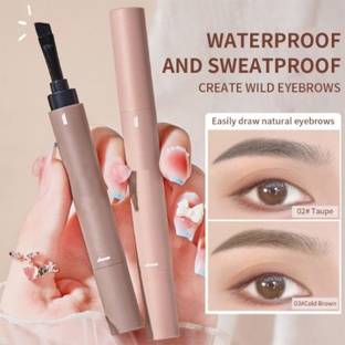 MYEONG 2in1 Sculupting Double-Ended Eyebrow Cream And Brush Combo 3.6 g