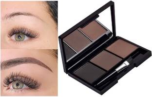Herrlich DEEP PIGMENT EYEBROW PALLET 3 SHADES BEST FOR WOMEN 7.2 g