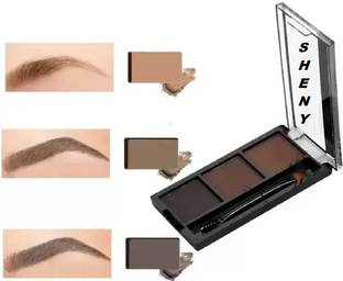 Sheny Waterproof Eyebrow Powder Make Up Palette Women Eye Brow Makeup Kit Set 6.8 g